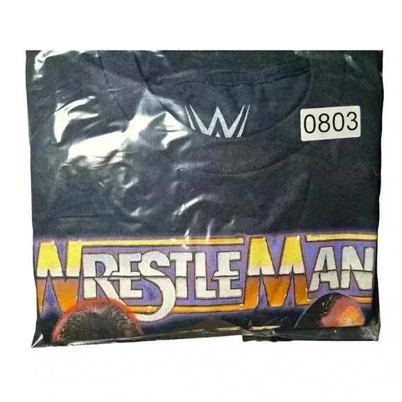 Wrestle Mania 1998 t-shirt small black short sleeve stone cold Shawn Michael - Picture 6 of 6